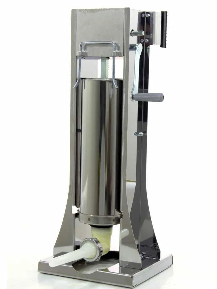 Reber 8971 V INOX - Poussoir à saucisses vertical 8 kg - 2 vitesses avec carter