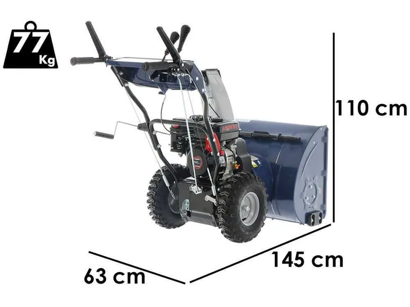BullMach BM-61 LW - Fraise à neige thermique - Loncin H200