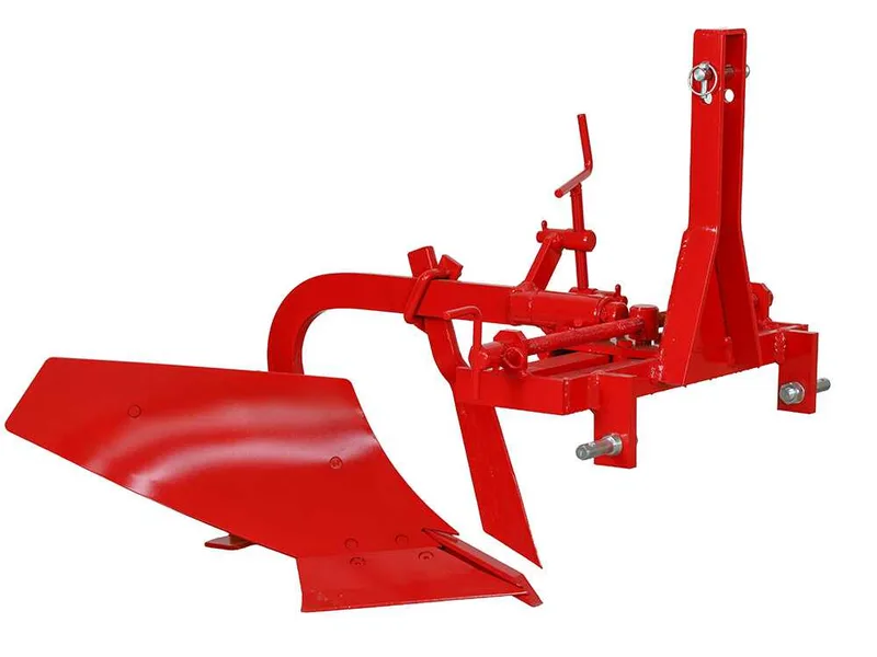 MDS-02B - Charrue mono-soc à dent - Réglage latéral manuel par vis - Pour tracteurs avec attelage à trois points
