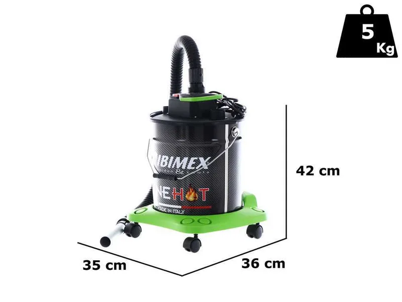 Ribimex Cenehot - Aspirateur à cendres - 18L