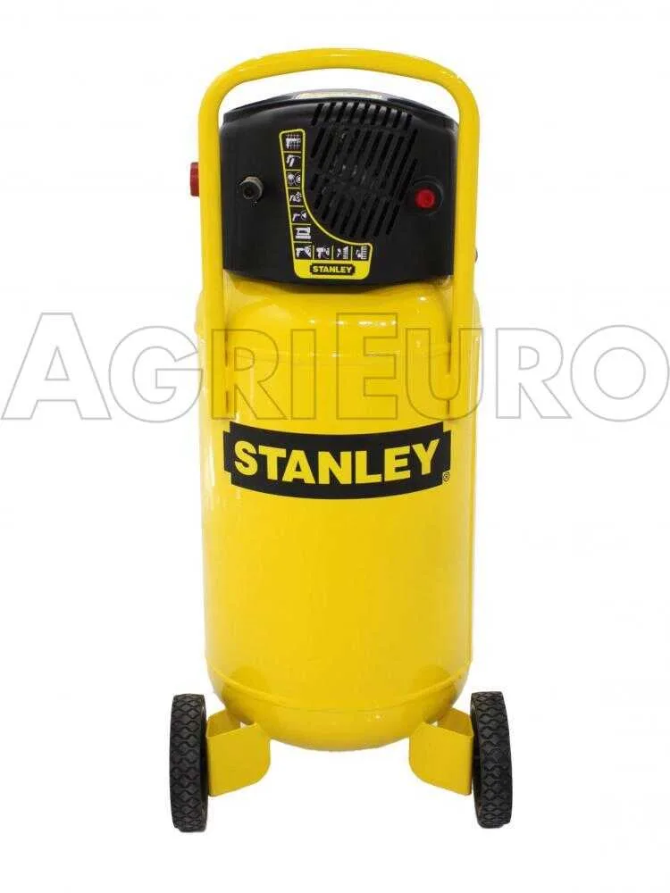 Stanley D230/10/50V - Compresseur électrique vertical monophasé, oil-less - Moteur 2 CV - 50 L