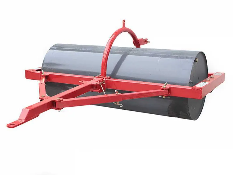 Rouleau compacteur agricole à tracteur GeoTech LR180, barre d'attelage + attache 3 points
