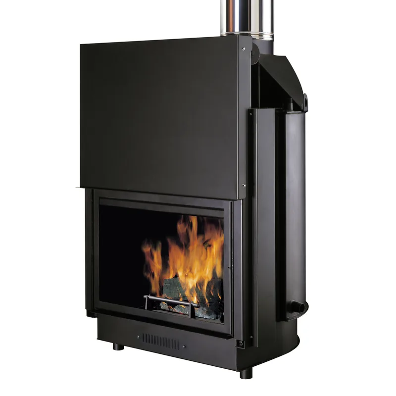 Edilkamin Aquatondo 22 Flat PLUS CS Insert de cheminée à eau Kit complet Réservoir de 825 L