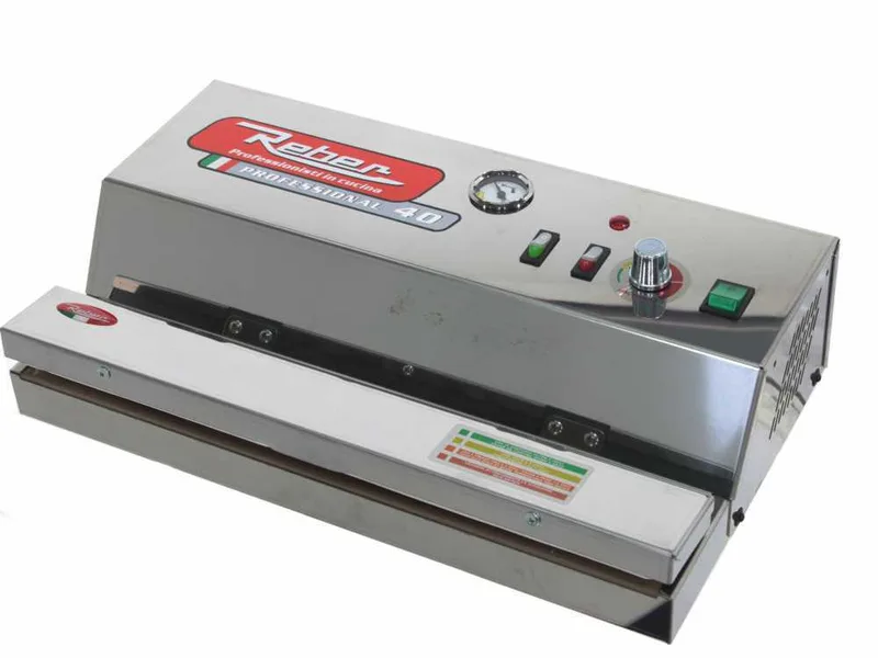 Reber PROFESSIONAL 40 - 9714 N - Machine sous vide professionnel - Barre de soudure 43 cm