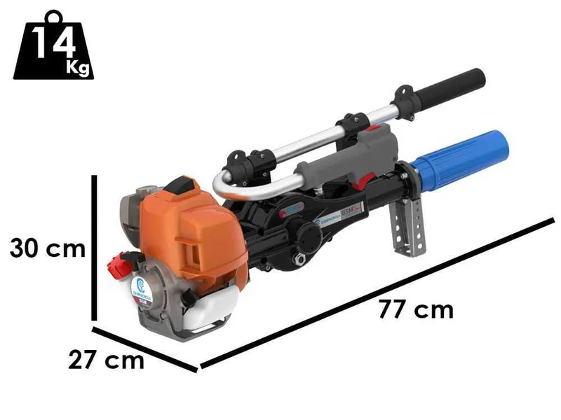 Campagnola GSM Toro Evoluzione K - Perche fixe - 277 cm - Secoueur à olives thermique à crochet