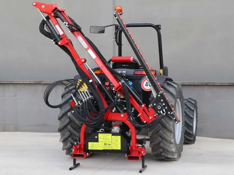GeoTech Pro THT 175 - Taille-haie pour tracteur avec déplacement latéral