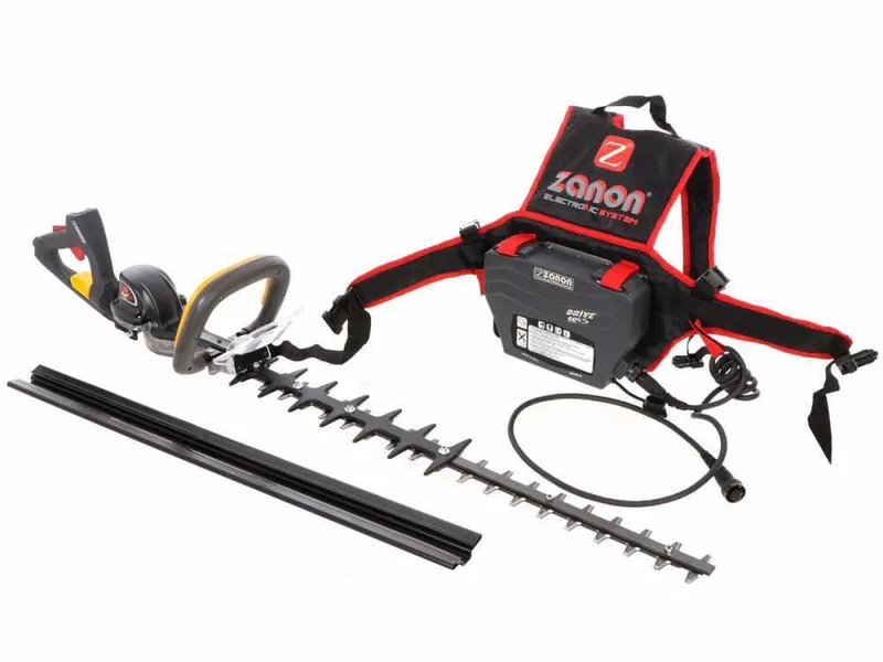 Taille-haie à batterie Zanon Raptor 750 - lame de 75 cm -50,4 V 6,4 Ah