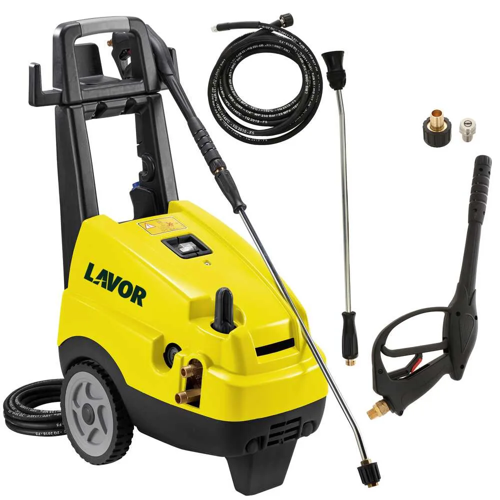Nettoyeur haute pression électrique à eau froide Lavor Tucson 1509 GL - Monophasé à eau froide 160 bar max