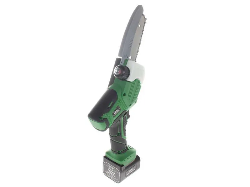 GreenBay TopSaw 5C - Élagueuse à batterie sur perche - 2 batteries de 16,8 V - 2 Ah