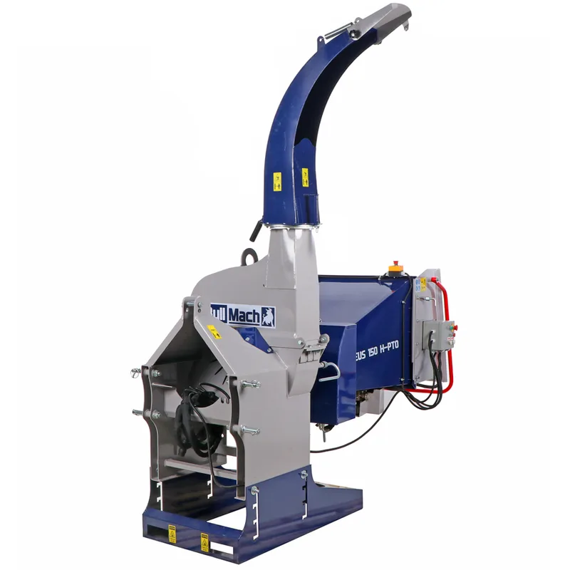 BullMach zeus 150 h-pto - Broyeur pour tracteur - Avec rouleaux d'entraînement à commande hydraulique