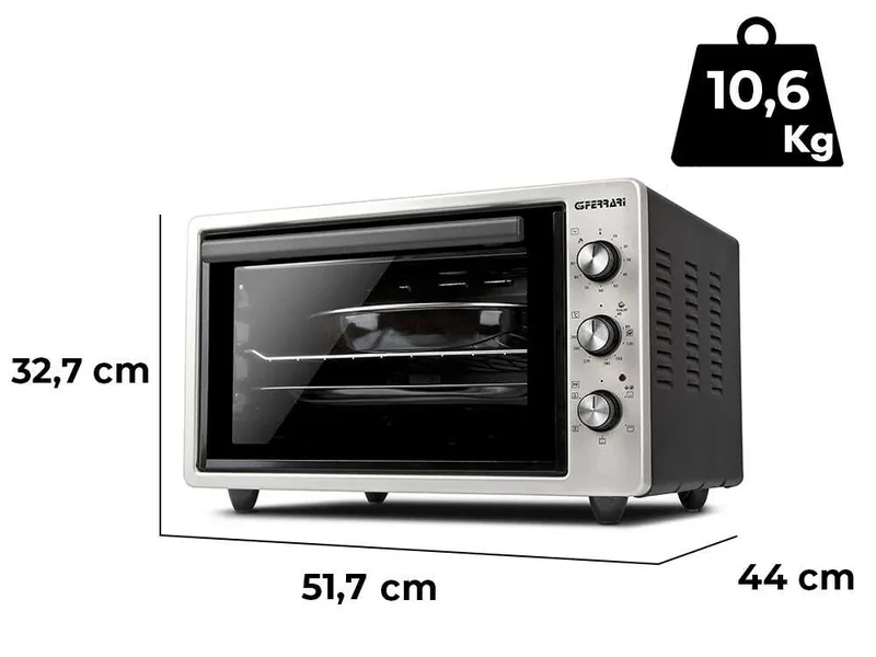 G3 Ferrari Rostò - Four électrique ventilé - 37L 1500W