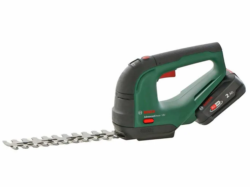 Bosch AdvancedShear18V - Cisaille à gazon à batterie - Sculpte-haie - 18 V 2.5 Ah