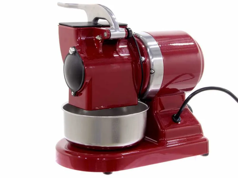 RGV Robusta - Râpe à fromage électrique de table Red - En aluminium moulé - 450W