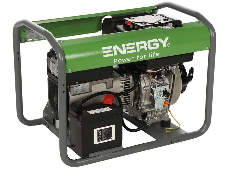 Energy EY-7MDE AVR - Groupe électrogène monophasé 5 kw - Moteur diesel Yanmar