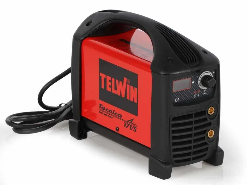 Telwin Tecnica 171/S - Poste à souder inverter (MMA, TIG) + Mallette, à courant continu (DC)