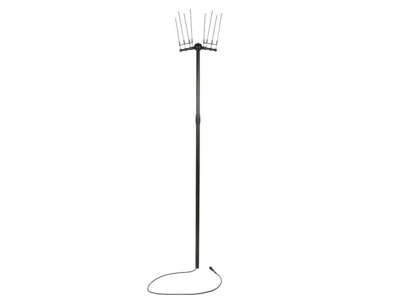 Jolly Sfera - Peigne vibreur électrique à batterie au lithium 2x18 V 9 Ah - Perche télescopique 208/297 cm
