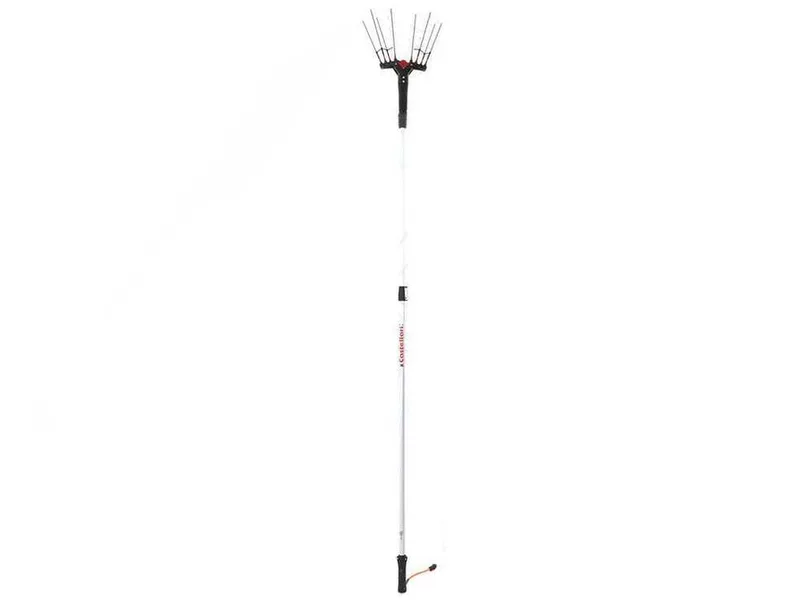 Castellari Vertigo L 12V - Peigne vibreur électrique à batterie de type automobile avec câble inclus - Perche aluminium télescopique 240/320 cm