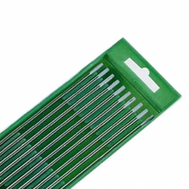 Électrode Tungstène Pure - diamètre 1,6 mm - pour torche 110 A, 140A, 180A, 320A - 10 pcs