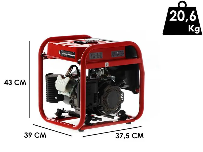 Einhell TC-IG 1100 - Groupe électrogène inverter - 1,4 kW - Moteur 1,8 CV