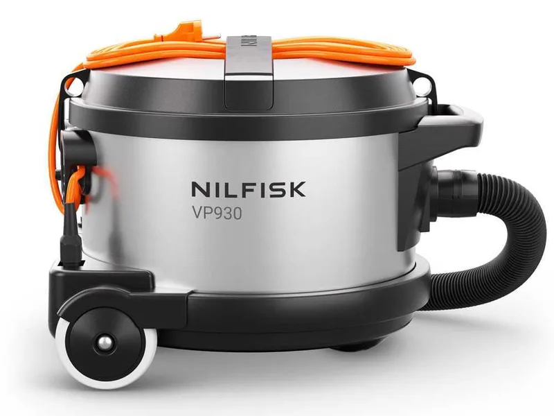 Nilfisk VP 930 Eco Pro Hepa EU - Aspirateur ULTRA silencieux - Bidon en acier de 15 L - 400W