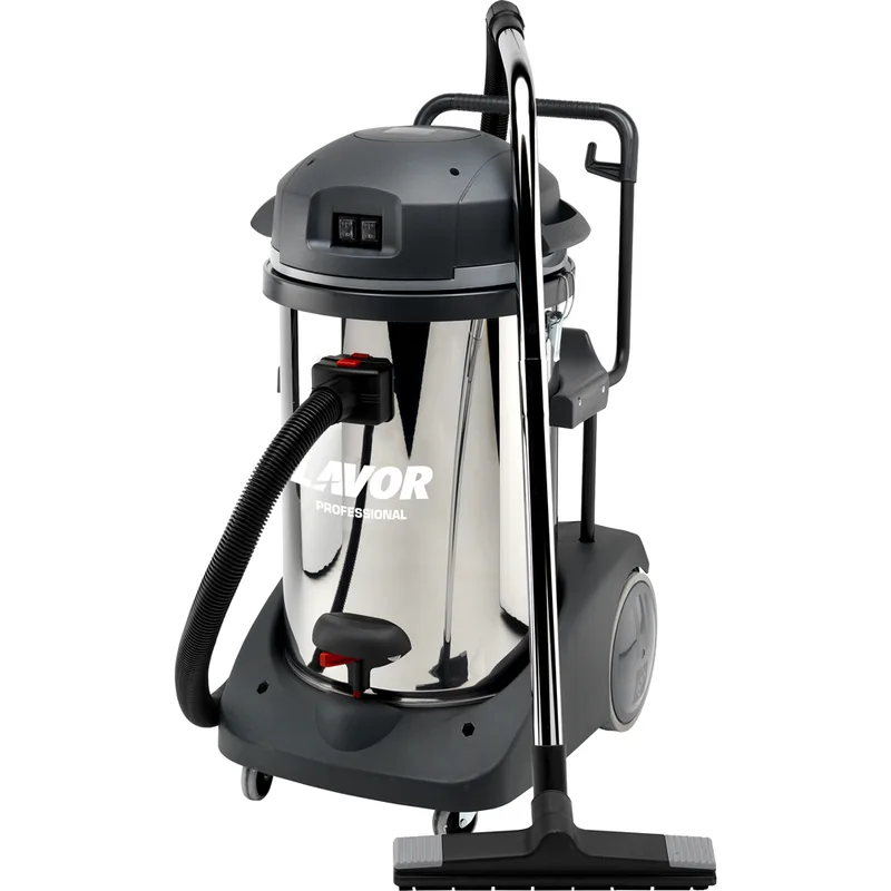 LavorPro Domus IR - Aspirateur eau et poussière - aspirateur à poussière et liquides - Bidon rabattable en INOX