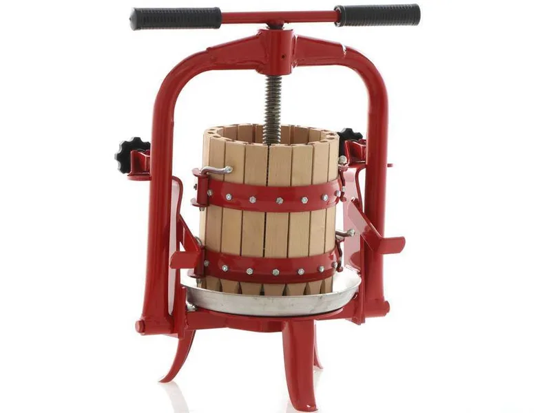 Baesso F15 - Pressoir à vis pour fruits et légumes 6 L – Cage en bois