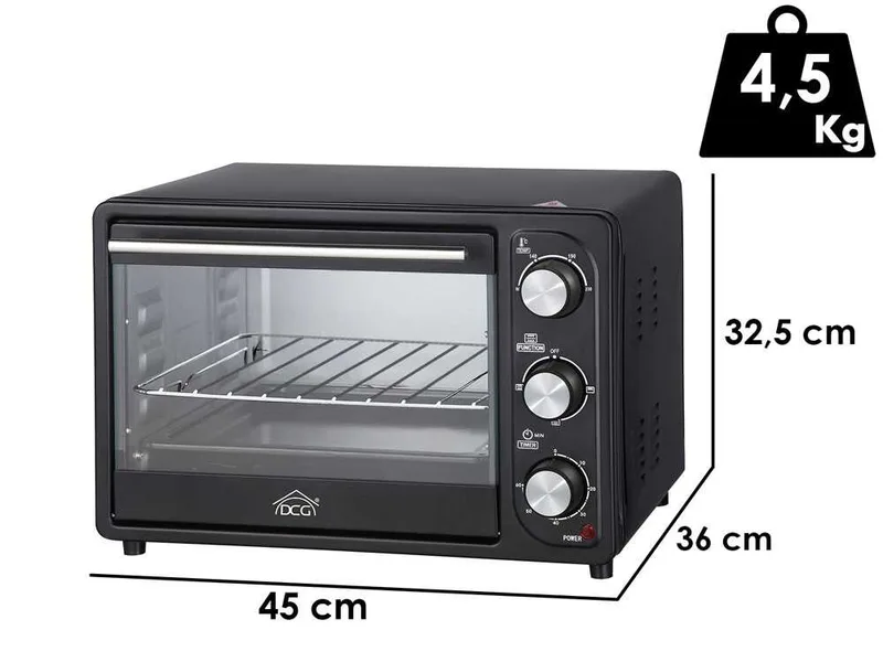 DCG MB9820N - Four électrique LT 20 1300 W