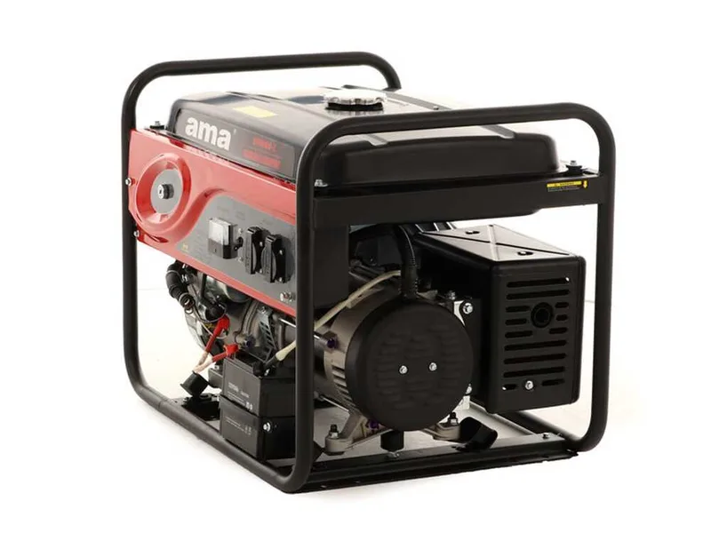 AMA QF6000E - Groupe électrogène monophasé 6.5 kW à essence - générateur de courant