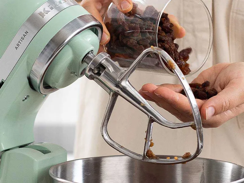KitchenAid 5KSM5THFBSS - Fouet plat en acier inox