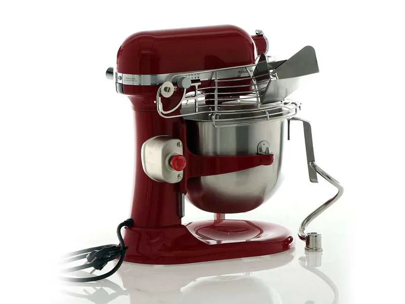 KitchenAid Professional 5KSM7990X Rouge - Batteur mélangeur planétaire