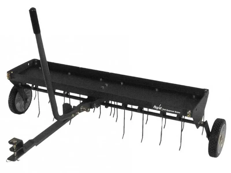 MGF DT42 - Aérateur à louchets tracté pour autoportée professionnel 107 cm