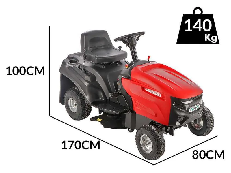 GeoTech RTM 75-685 S - Tracteur tondeuse - Boîte mécanique - Éjection latérale