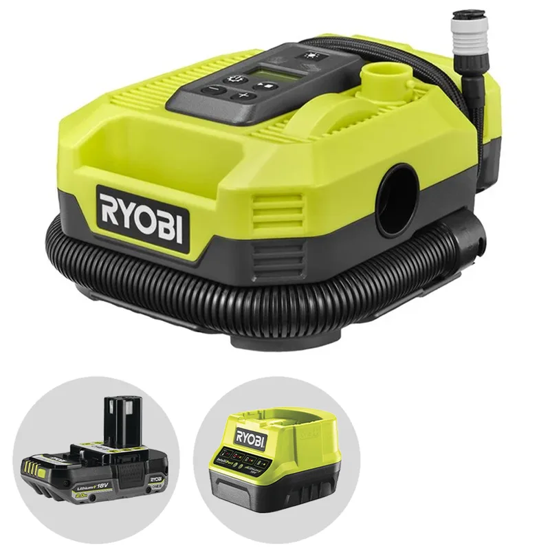 Ryobi RMI18-0 - Compresseur à batterie portatif - 18V - 2Ah