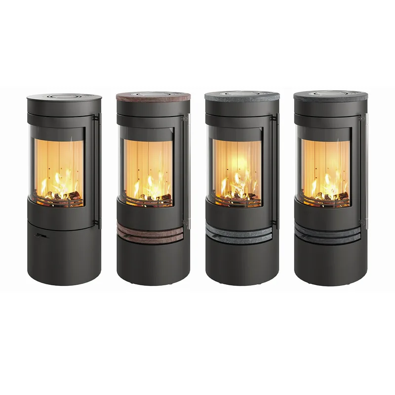 Lotus Orbis 1 poêle à bois Coffee Stone