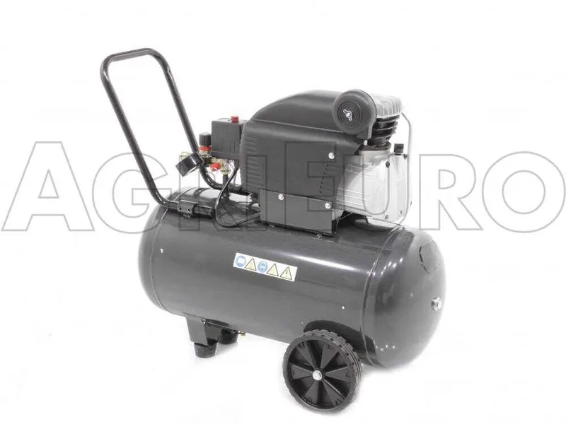 Nuair FC2/50 S - Compresseur d'air électrique monophasé - Moteur 2 CV - 50 L - Air comprimé