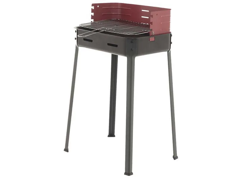 Mille Flavia s/r 41 - Barbecue à charbon en fer artisanal - 41x29,5 cm