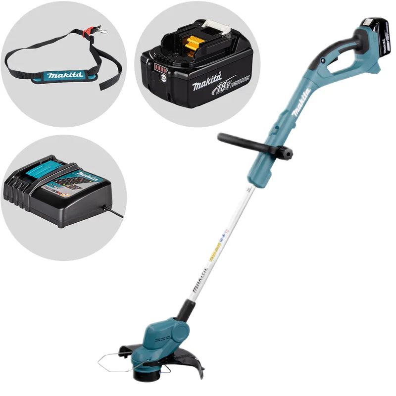 Makita DUR193RT - Coupe-bordure à batterie - 18 V 5 Ah