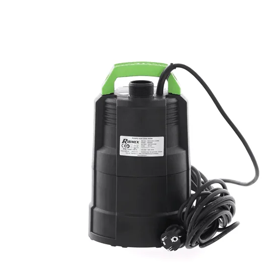 Ribimex PRPVC365A - Pompe électrique submersible pour eaux claires - 350 W - Raccords 25/32 mm