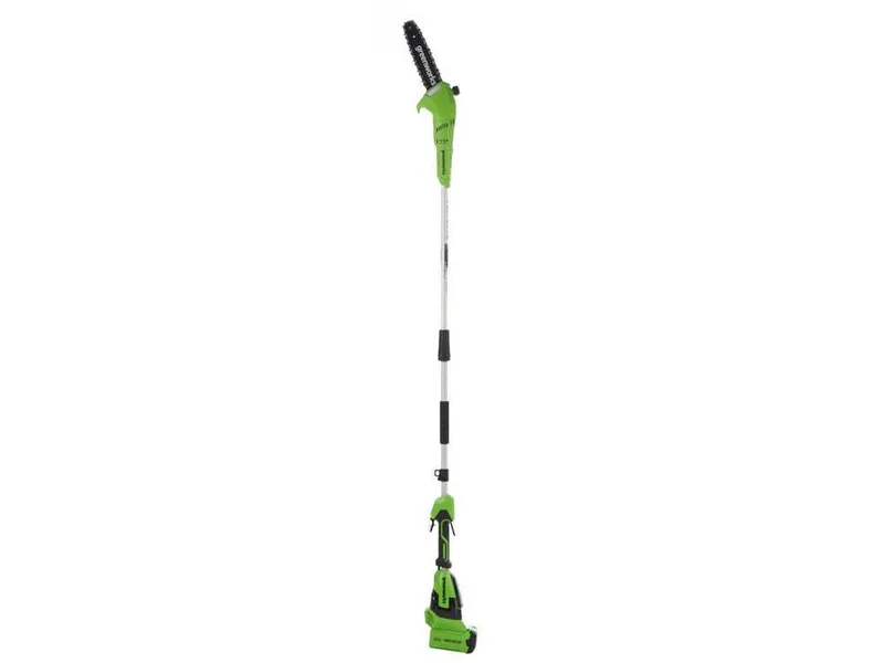 Greenworks GD40PSH - Élagueuse - Taille-haie sur perche de rallonge
