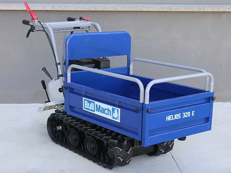 Brouette à moteur à chenilles BullMach Helios 320 E - Caisson extensible manuel 320Kg