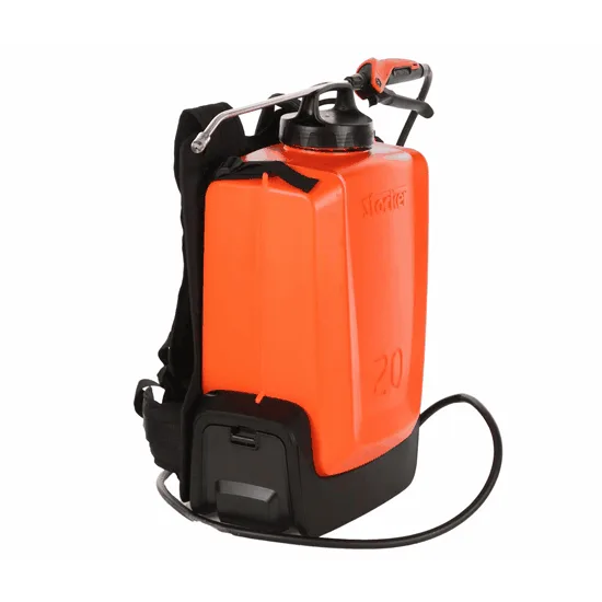 Stocker Ergomist 20 - Pompe de pulvérisation à dos à batterie - Cuve 20 L - 21 V 4 Ah