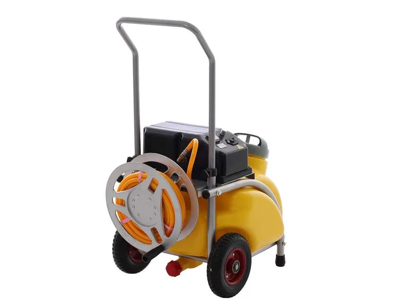 GeoTech SP 320 E - Pompe de pulvérisation électrique à batterie sur chariot - 30 L