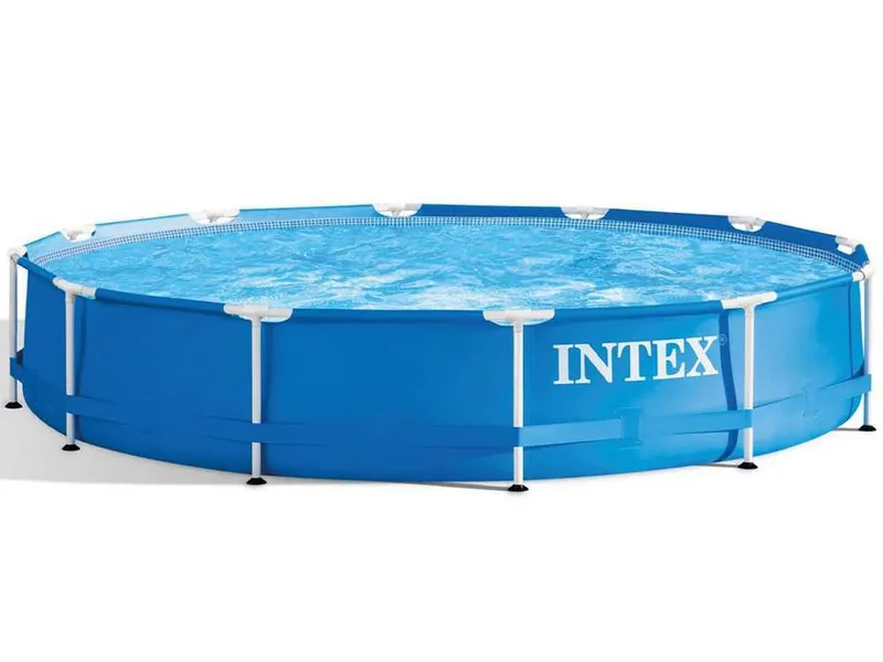 Intex Metal Frame 28212NP - Ø366x76 cm - Piscine ronde + Épurateur à cartouche