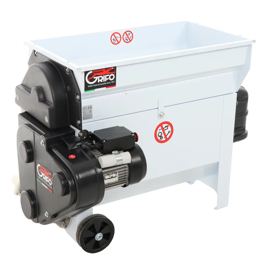 Grifo DVEP20 - Égrappoir électrique à cuve - Avec protections incluses