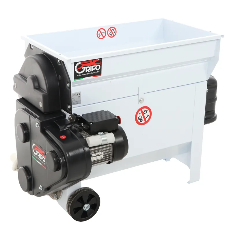 Grifo DVEP20 - Égrappoir électrique à cuve - Avec protections incluses
