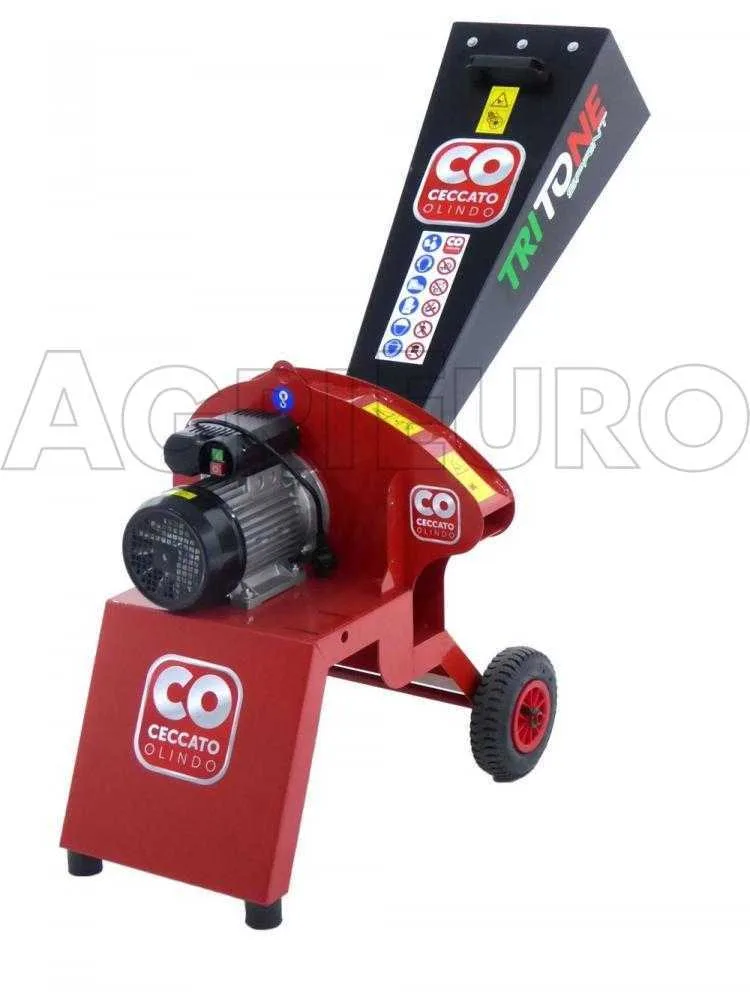Ceccato Tritone Bio Sprint - Broyeur moteur électrique Triphasé
