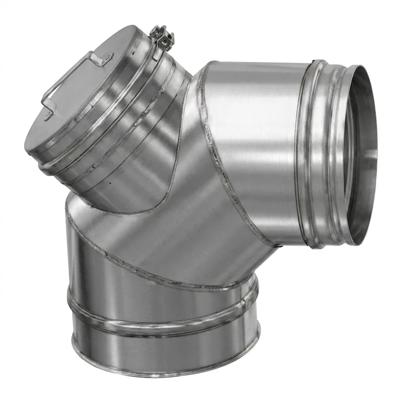 Schiedel Coude d'inspection 90° pour ICS Ø 130 mm