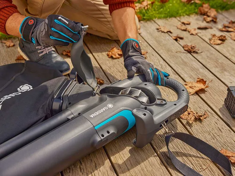 Gardena PowerJet Collect 18 P4A - Souffleur Aspirateur à batterie