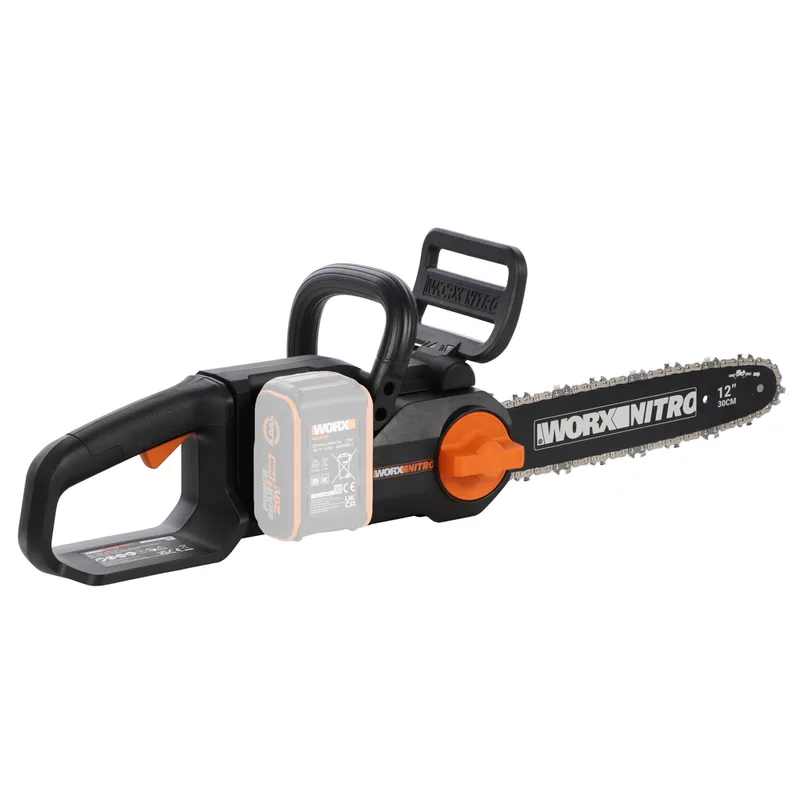 Worx Nitro WG350E.9 - Tronçonneuse à batterie 20 V
