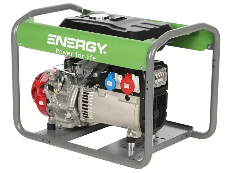 Energy EY-7TB - Groupe électrogène triphasé à essence 6 kw - Moteur Honda
